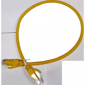 AGER AC-602-0025/Y 25CM UTP CAT6 PATCH KABLO SARI Cu, LSZH AWG 26/7