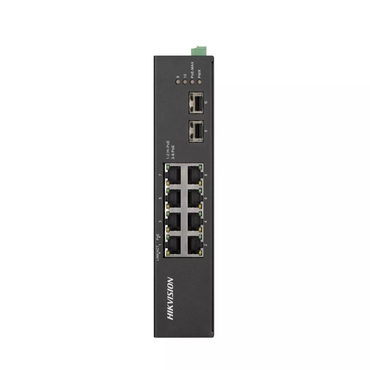 HIKVISION DS-3T0510HP-E/HS 8 PORT POE 10/100/1000 2xSFP 120W SWITCH