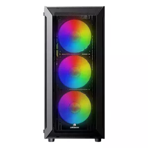 GAMEBOOSTER 650W 80+ WHITE RAIDER E651B Gaming Mid-Tower PC Kasası