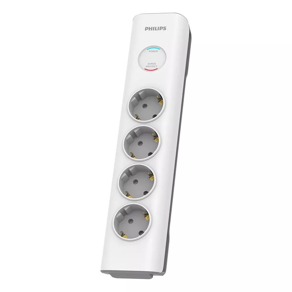 PHILIPS SPN7040WA/62 600J 4'LÜ / 2M AKIM KORUMALI PRİZ