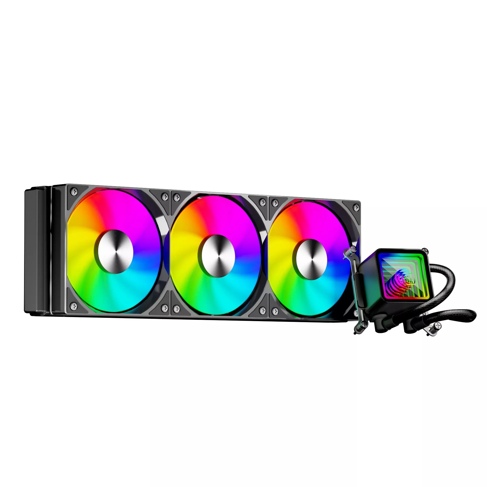 IROMX BTL-36SSF 360MM LGA1700/AM5 SOKET SIVI SOĞUTMALI CPU FAN ARGB