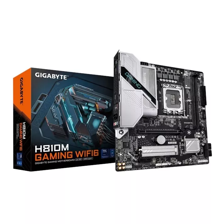 GIGABYTE H810M GAMING WIIFI6 HDMI-DP PCIE 4.0 1851p mATX