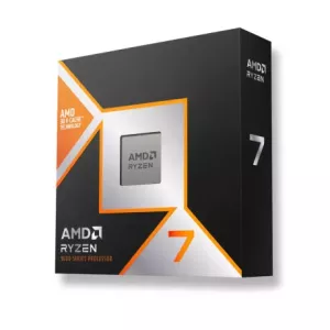 AMD RYZEN 7 9800X3D 104MB 16çekirdekli O/B UHD AM5 120w Kutulu+Fansız