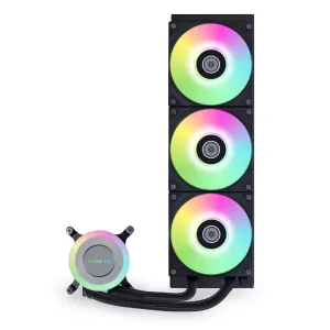 LIAN LI GALAHAD II LITE 360MM LGA1700/1851P/AM5 SOKET SİYAH İŞLEMCİ SIVI SOĞUTUCU G89.GA2L36RB.00