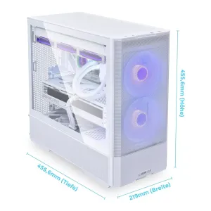 LIAN LI LANCOOL 207 4x FAN MID-TOWER BEYAZ ATX KASA G99.LAN207RW.00