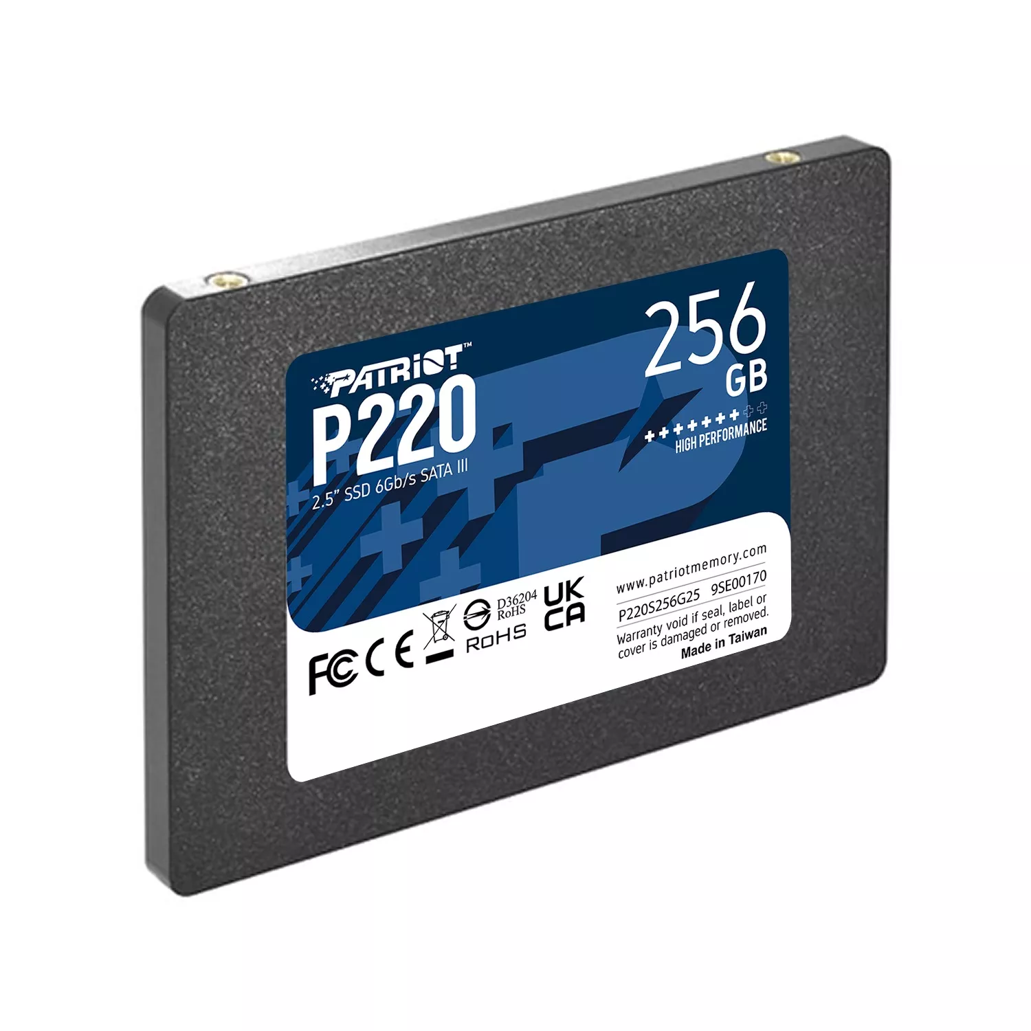 PATRIOT 256GB P220S256G25 550-490MB/s SSD SATA-3 Disk