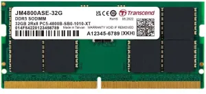 TRANSCEND 32GB 4800MHz DDR5 NOTEBOOK RAM JM4800ASE-32G