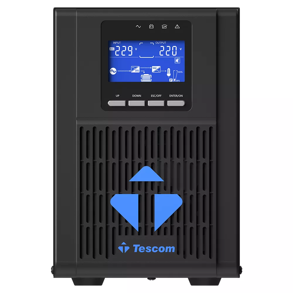 TESCOM 2kva NEOLINE 1/1F Online Ups 12v 7amper
