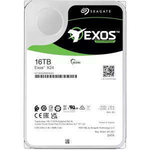SEAGATE EXOS X24 16TB 7200RPM 512E SATA3 6Gbit/sn ST16000NM002H NAS HDD RESMİ DİSTİ GARANTİLİ