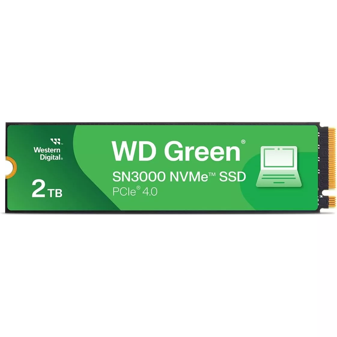 WD GREEN SN3000 2TB 5000/4200MB/s 2280 PCIe 4.0 NVME SSD WDS200T4G0E