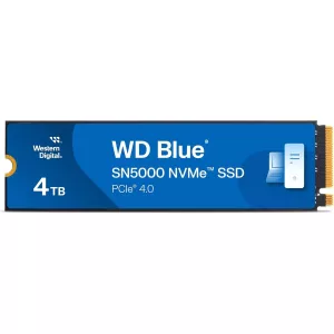 WD BLUE SN5000 4TB 5500/5000MB/s PCIe 4.0 NVME SSD WDS400T4B0E