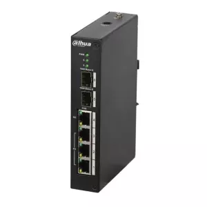 DAHUA DH-PFS3206-4P-96 4 PORT POE 2xSFP 96W YONETILEMEZ SWITCH