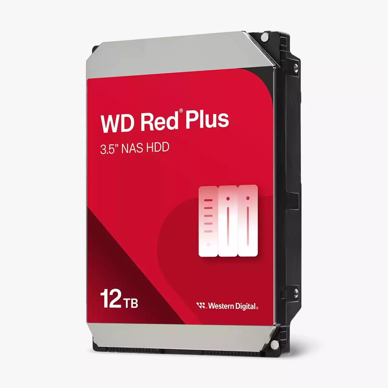 WD 3.5" 12TB RED PLUS WD120EFGX 7200RPM 512MB SATA-3 NAS Disk