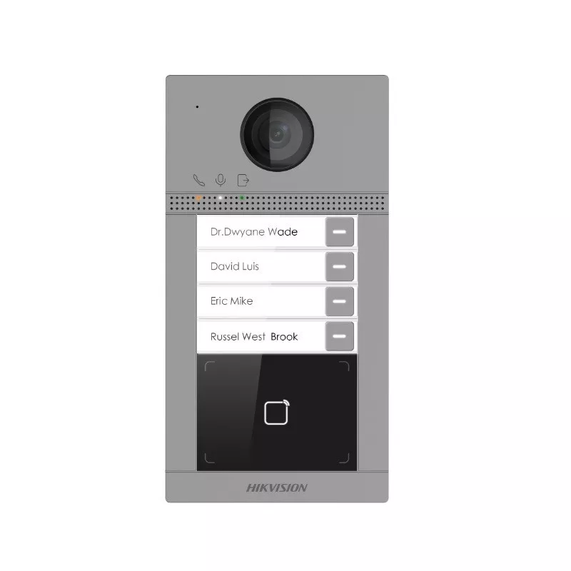 HIKVISION DS-KV8413-WME1 VİLLA TİP DIŞ ORTAM İNTERCOM CİHAZI