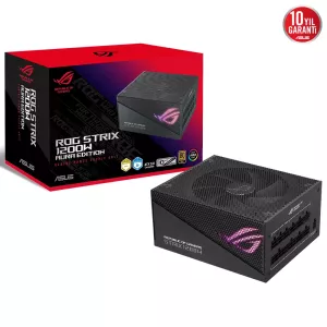 ASUS 1200W 80+ GOLD ROG STRIX 1200G AURA PCIE 5.0 Tam Modüler Power Supply