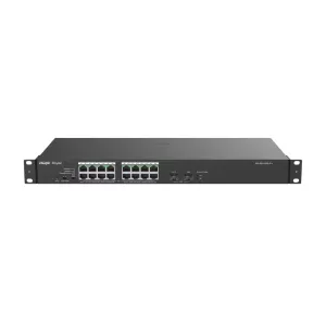 RUIJIE REYEE RG-ES118GS-P-L 16 PORT 10/100/1000 16 PORT POE 2 X SFP 247W YONETILEMEZ RACK MOUNT SWITCH