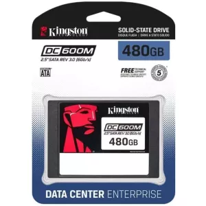 KINGSTON 480GB 2.5" DC600M SEDC600M/480G 560/530MB/s Enterprise Sata-3 SSD Disk