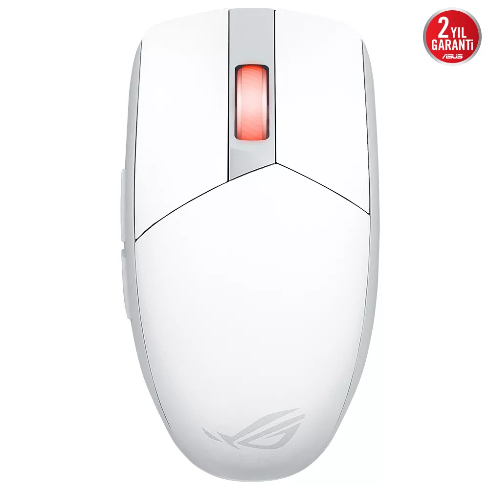 ASUS ROG STRIX IMPACT III P520 Kablosuz Gaming Beyaz Mouse (90MP03D0-BMUA10)
