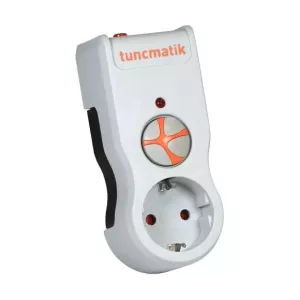 TUNÇMATİK POWERSURGE TSK19019 1050 JOULES 1'Lİ BEYAZ AKIM KORUMALI PRİZ