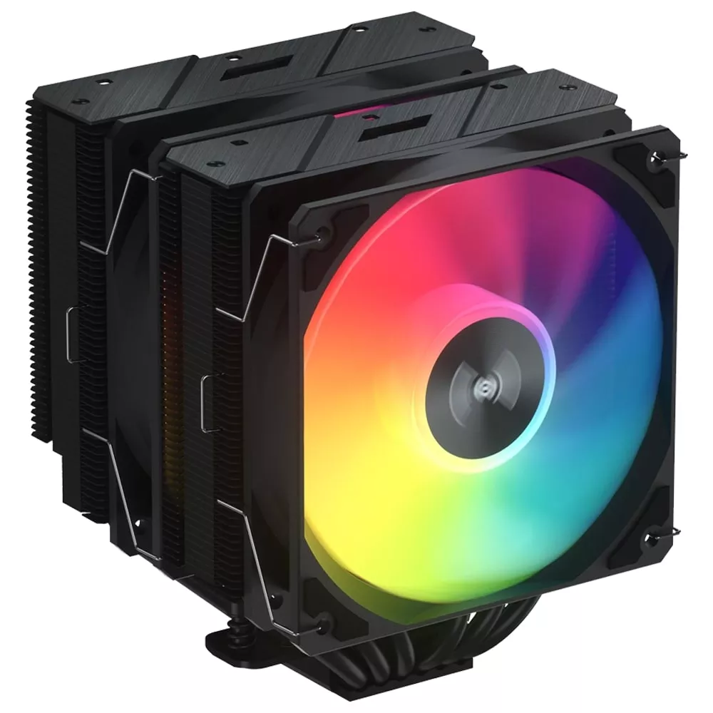 FSP MP7-BA ARGB Hava Soğutmalı AM5-1851p Dual İşlemci Fanı Siyah