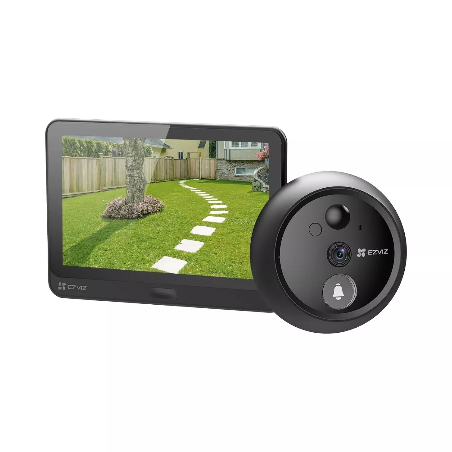 EZVIZ CS-HP4 KABLOSUZ MONİTÖRLÜ KAPI ZİLİ