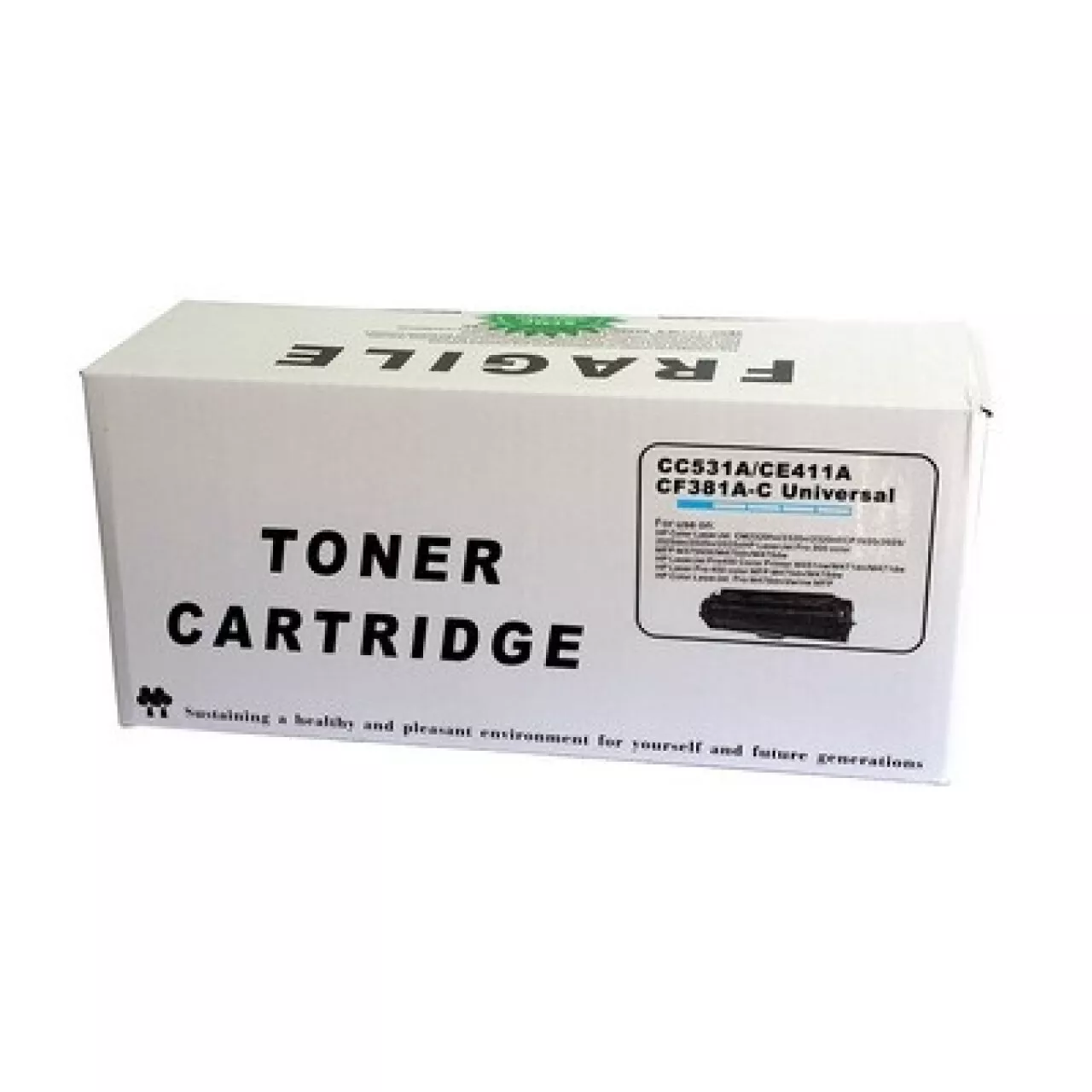 FRAGILE HP CE411A CF381A 305A 3500SAYFA MAVİ MUADİL TONER