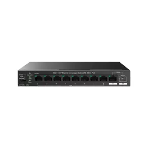 TENDA TEG1110PF-8-120W 10 PORT 10/100/1000 8 PORT POE 1 PORT UPLINK+ 1 SFP 120W YONETILEMEZ DESKTOP SWITCH
