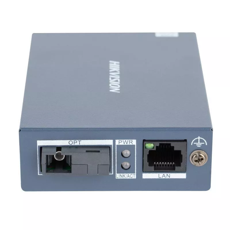 HIKVISION DS-3D501T-A 20KM Gigabit Fiber Medya Dönüştürücü - Single Mode Single Fiber