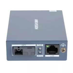 HIKVISION DS-3D501T-A 20KM Gigabit Fiber Medya Dönüştürücü - Single Mode Single Fiber