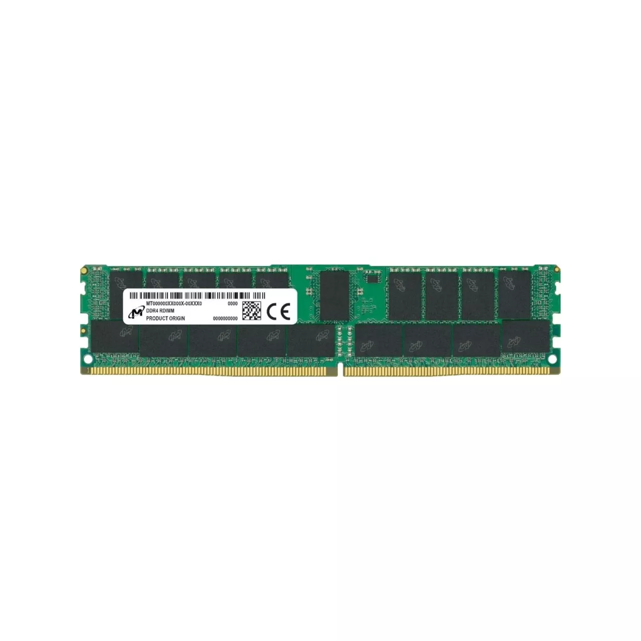 MICRON MTA18ASF2G72PDZ-3G2R1 16GB 3200MHz DDR4 CL22 DELL R640 R740 R540 R440 HPE DL360 Gen10 DL380 Gen10 Lenovo ThinkSystem SR630 SR650 ECC SERVER RAM