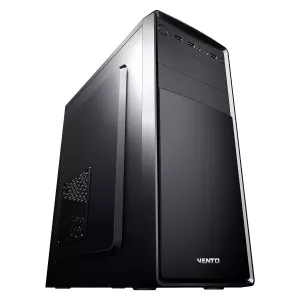 VENTO VS121S 300W 1x9CM ARKA + 1x12CM ÖN ATX 2xUSB2.0/1xUSB3.0 SİYAH KASA