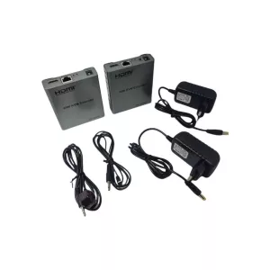 HERZ NVC-KVM4K60M CAT6 60MT (2Lİ) HDMI-USB-IR EXTENDER