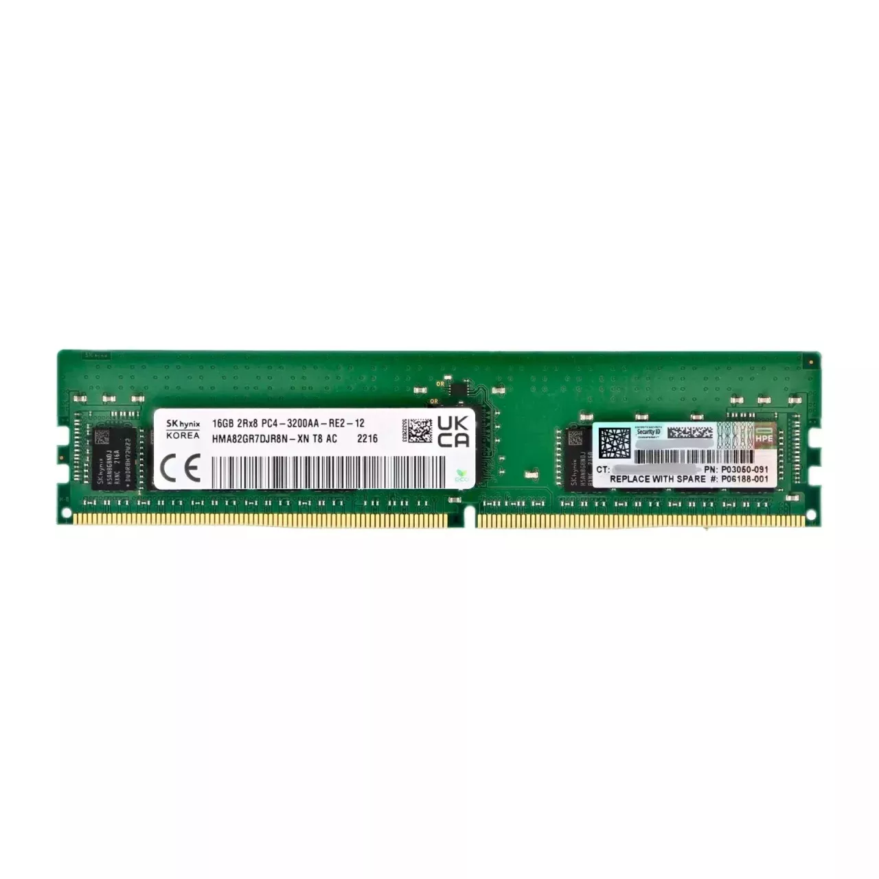 HYNIX HMA82GR7DJR8N-XN 16GB 3200MHz DDR4 (DELL R440 R540 R640 R740 R740xd / DL360 Gen10 DL380 Gen10) ECC SERVER RAM
