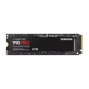 SAMSUNG 990 PRO 4 TB 7450/6900MB/s NVMe PCIe M.2 SSD MZ-V9P4T0BW