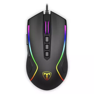 T-DAGGER T-TGM209-LIT, DARKANGEL LITE, RGB Backlight, 8 Programlanabilir Buton, USB Kablolu, 10.00DPI, Gaming Mouse