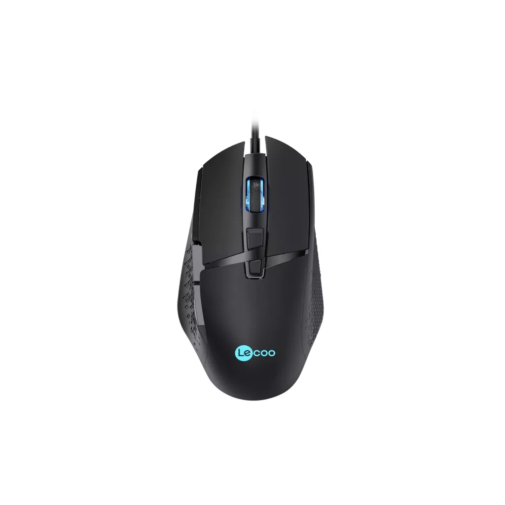 LECOO MG1101, USB Kablolu, 8 Tuşlu, Gaming Mouse, 6.400 DPI, Siyah