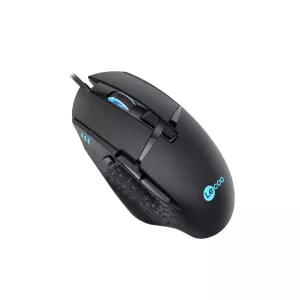 LECOO MG1101, USB Kablolu, 8 Tuşlu, Gaming Mouse, 6.400 DPI, Siyah