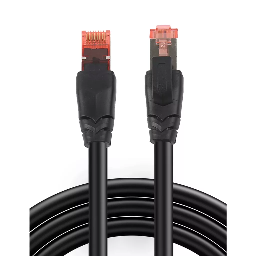 BIX C8S05, CAT8, Patch, 5Mt, Kablo (Siyah)