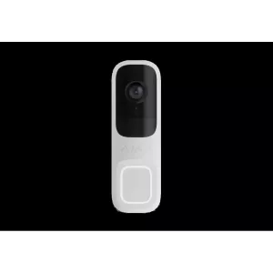 AJAX, DOORBELL, Kablosuz, Kameralı, Kapı Zili  Beyaz