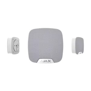 AJAX  HomeSiren, Kablosuz, Dahili Siren, BEYAZ