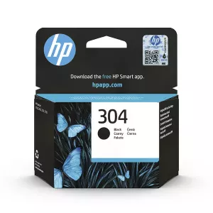 HP N9K06AE (304) Siyah Murekkep Kartusu 120 Sayfa