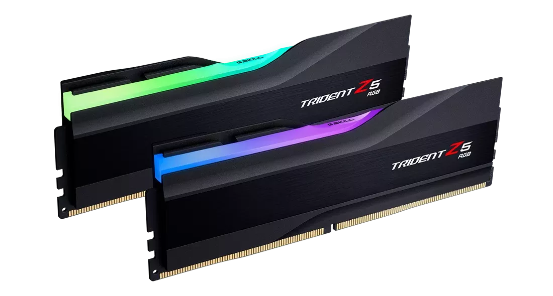 GSKILL 32GB (2X 16GB) DDR5 7600MHZ CL36 DUAL KIT RGB PC RAM TRIDENT Z5 F5-7600J3646G16GX2-TZ5RK