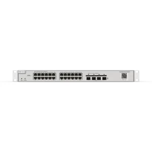 RUIJIE 24port PoE 370w 4-SFP 10GbE Gigabit Yönetilebilir Switch RG-NBS3200-24GT4XS-P