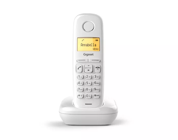GIGASET A170 Kablosuz LCD Ekranlı Telefon Beyaz 