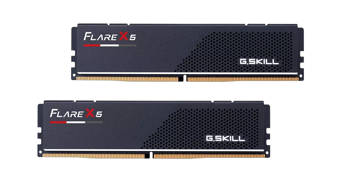 GSKILL 32GB (2X 16GB) DDR5 5600MHZ CL30 DUAL KIT PC RAM FLARE X5 F5-5600J3036D16GX2-FX5
