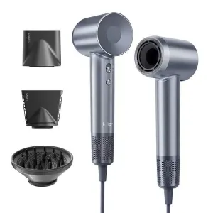 Laifen Swift Yüksek Hızlı Saç Kurutma Makinesi Gümüş/ Mavi 1600W 3 Başlıklı