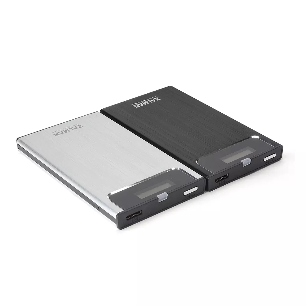 ZALMAN 2.5" USB 3.0 ZM-VE500 Sata Alüminyum Harddisk Kutusu Siyah