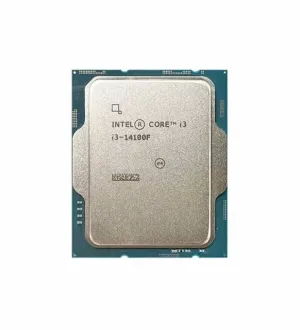 INTEL CORE i3 14100F 17MB 4çekirdekli VGA YOK 1700p 58w Kutusuz+Fansız 
