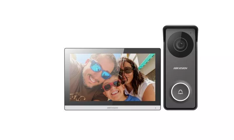 HİKVİSİON 7'' DS-KIS313-P Hibrit HD Intercom Kiti