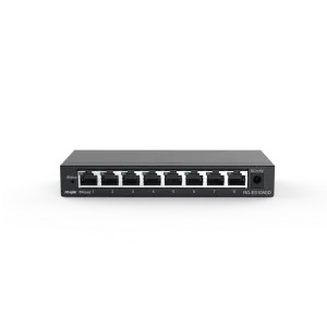 RUIJIE 8port Gigabit Yönetilemez Switch Masaüstü Çelik Kasa REYEE RG-ES108GD
